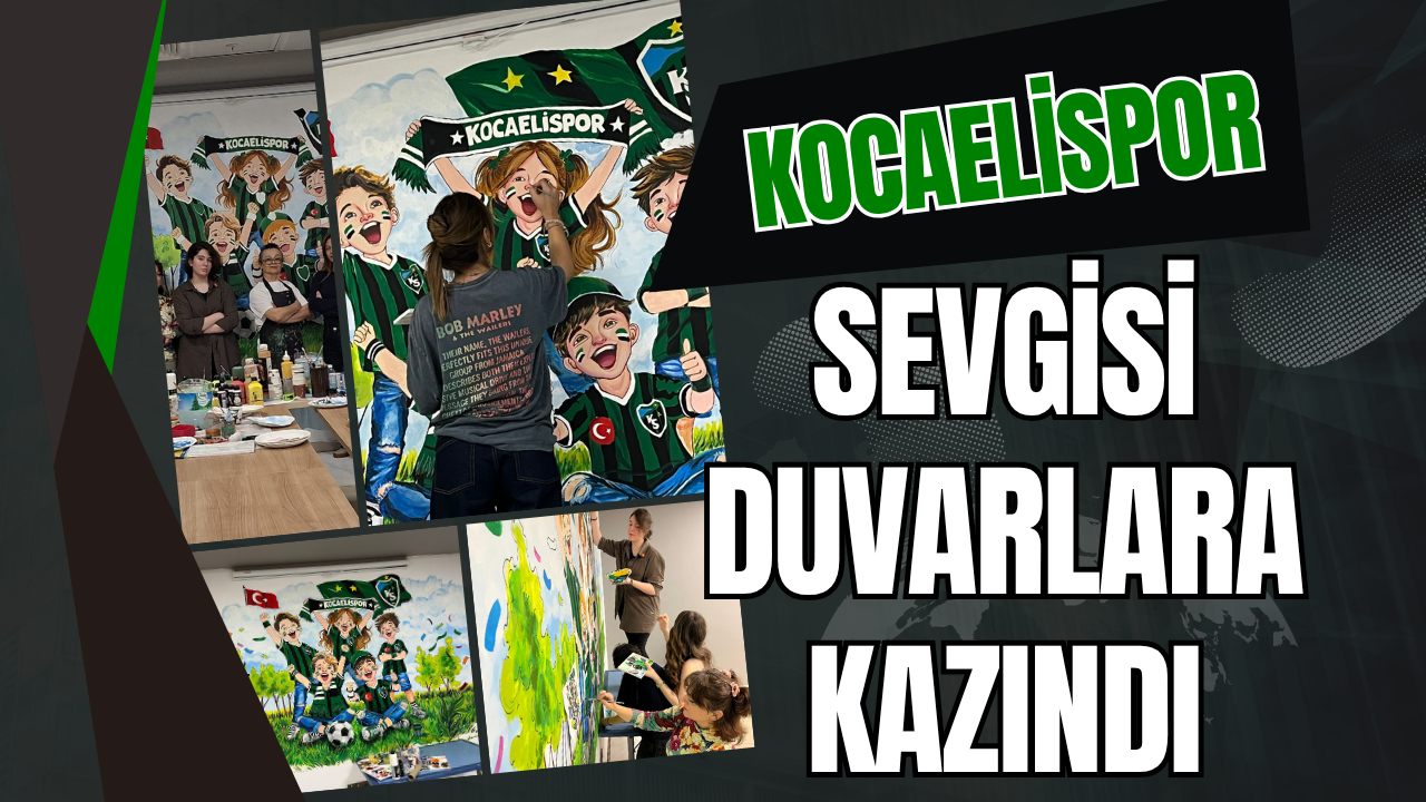 Kocaelispor Sevgisi Duvarlara Taştı: Seremoni Odası’nda Çocuklara Özel Tasarım