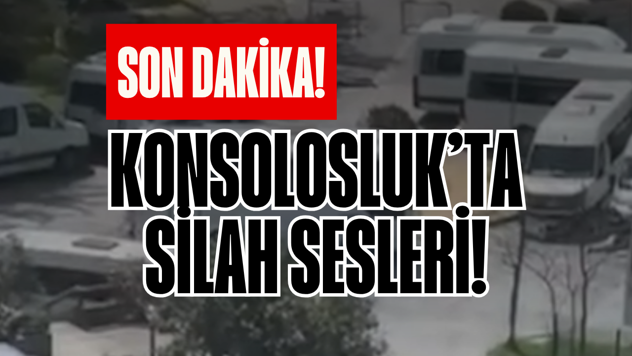 Son Dakika: Konsolosluk'ta Silah Sesleri Yükseldi! Polis Ekipleri Saldırganlara Müdahale Etti