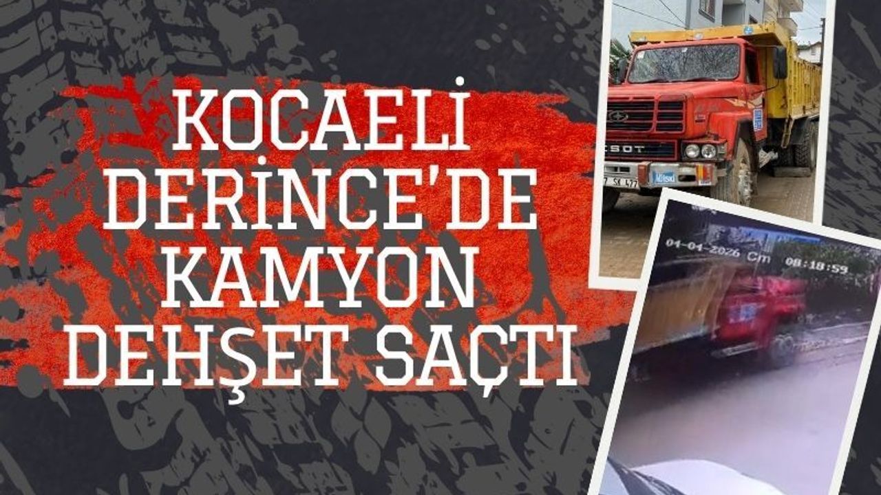 Derince’de Kamyon Dehşeti! Freni Boşalan Araç Yaşlı Adamı Hayattan Kopardı