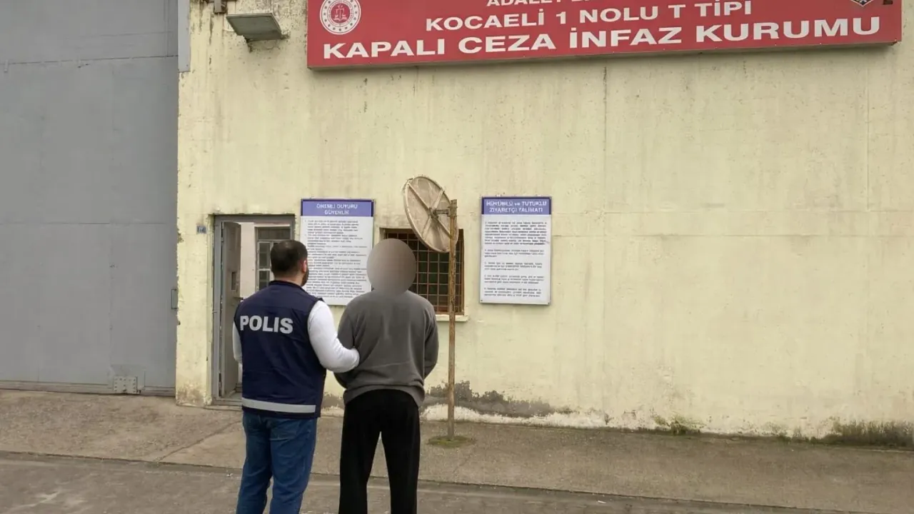 15 yıl hapis cezası bulunan şahıs yakalandı