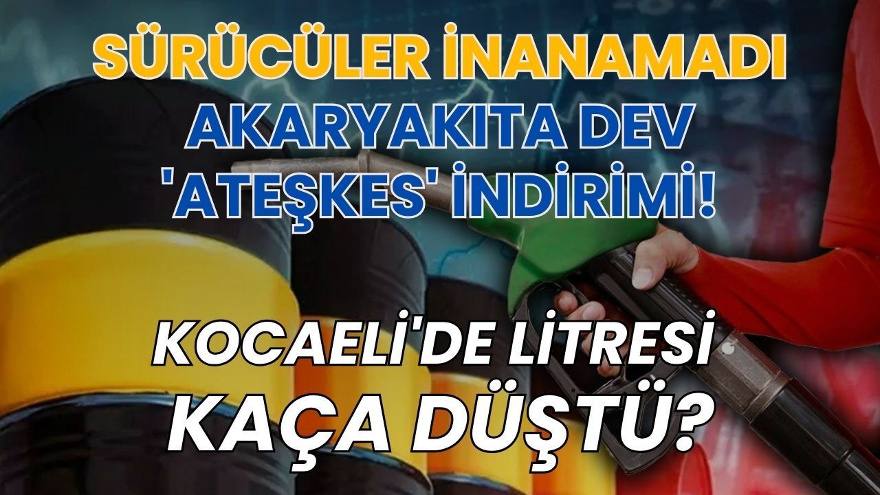 Akaryakıtta Beklenen Nefes Geldi: Depolarda Bayram Havası