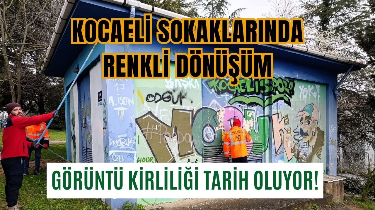 İzmit'te Trafolar Estetik Görünüme Kavuşuyor: Görüntü Kirliliğine Büyükşehir Dokunuşu