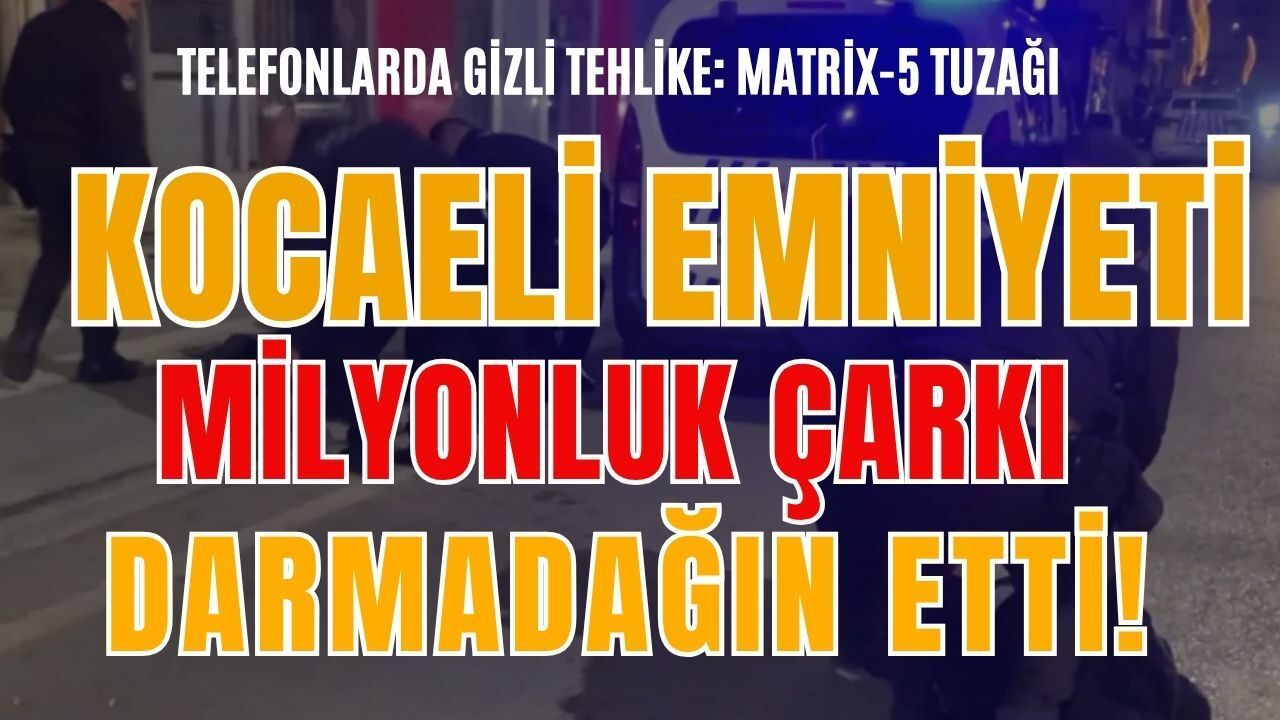 Parayı Kriptoyla Çalıp Gebze’de Altınla Akladılar: Kocaeli'de MATRİX-5 Deşifre Oldu