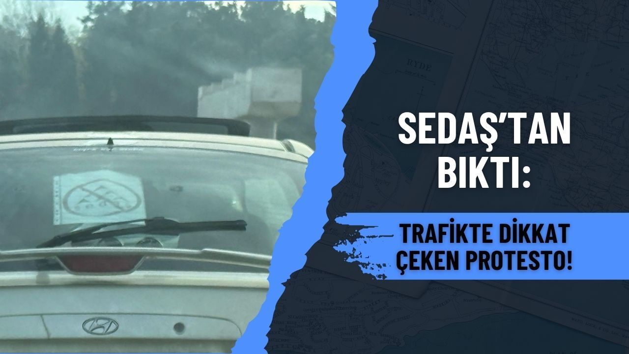 Kocaeli'de SEDAŞ'tan Bıktı: Trafikte Dikkat Çeken Protesto