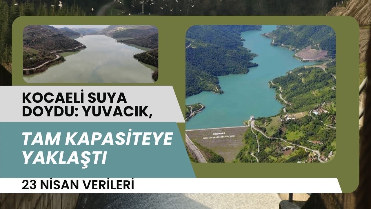 Kocaeli Suya Doydu: Yuvacık Barajı Tam Kapasiteye Yaklaştı
