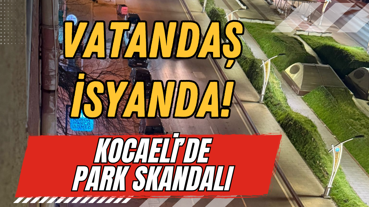 Kocaeli D-100’de "Park" Skandalı: Vatandaş İsyan Etti