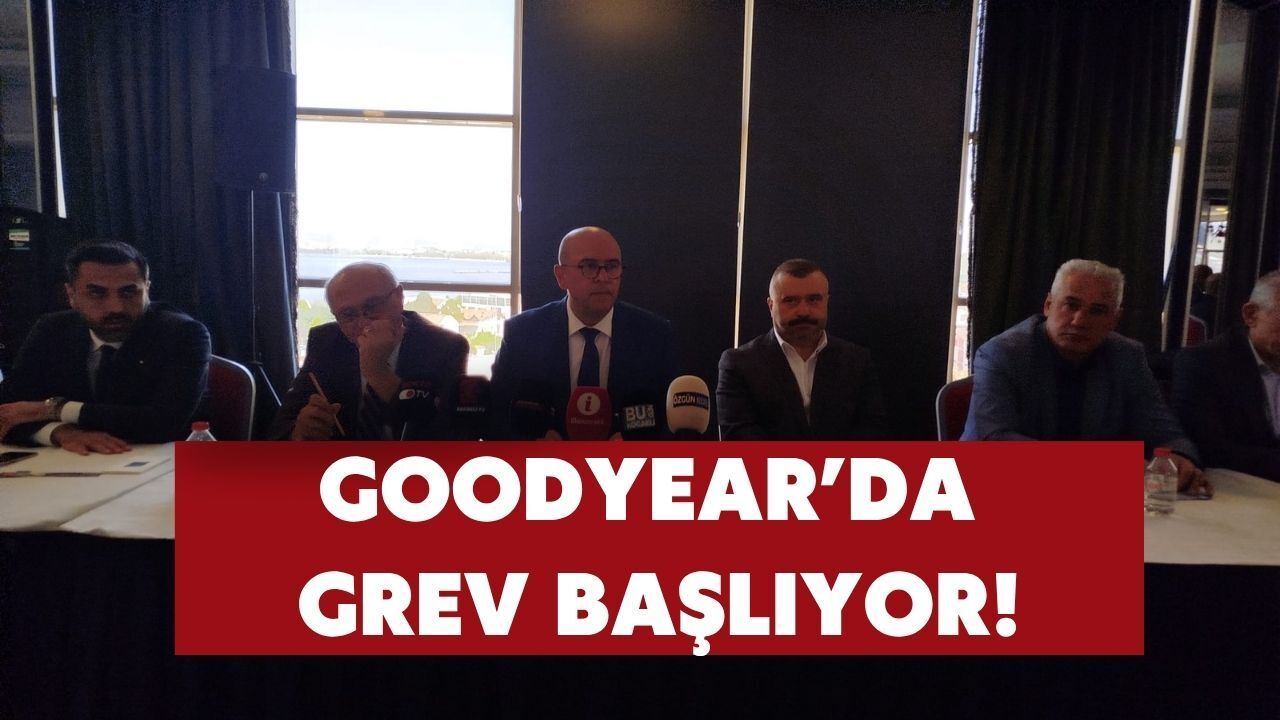 1 Puanlık Artışla Geldiler: Goodyear'da Grev Başlıyor