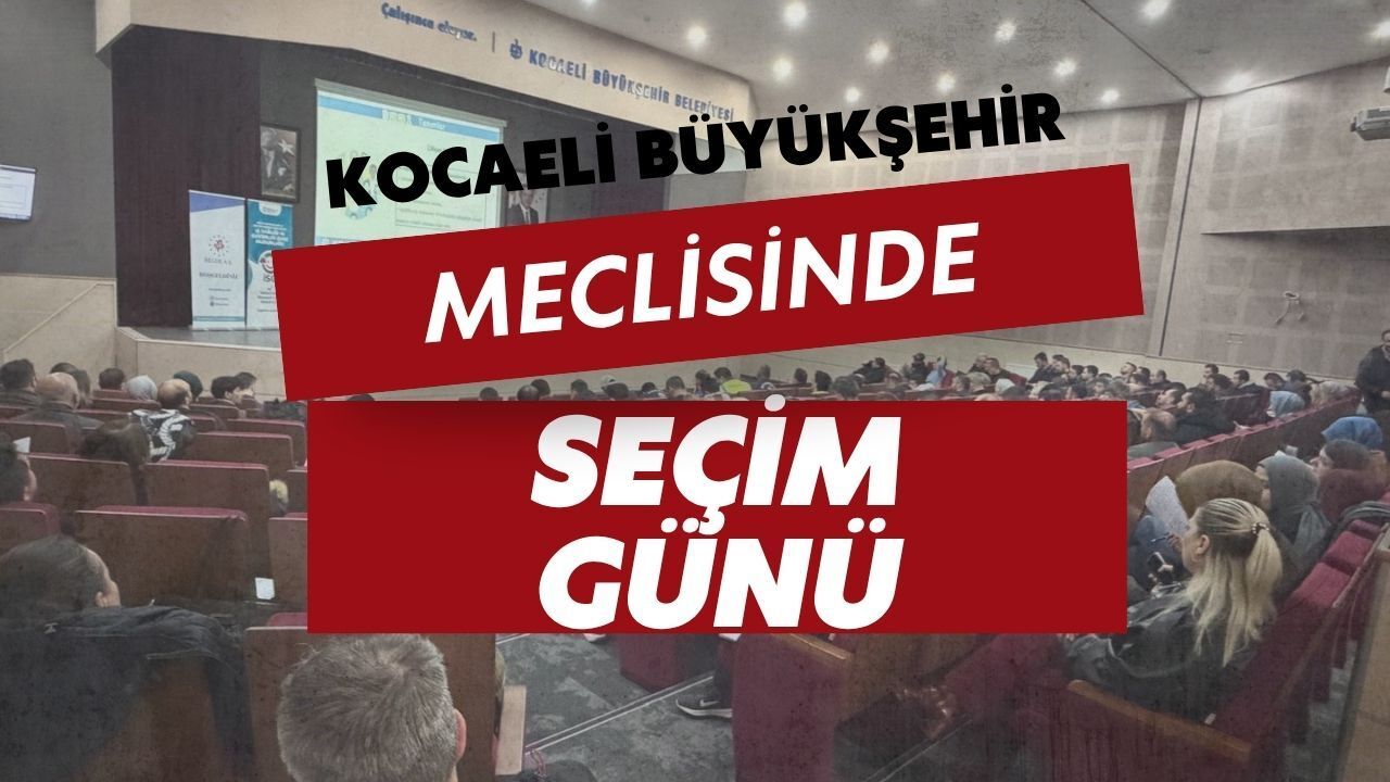 Kocaeli Büyükşehir’de Seçim Günü