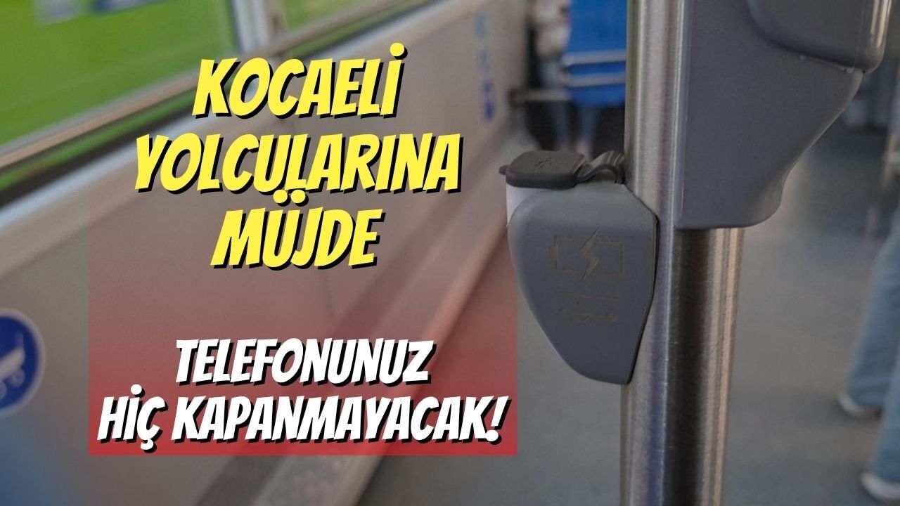 Kocaeli Yolcularına Müjde: Telefonunuz Hiç Kapanmayacak!