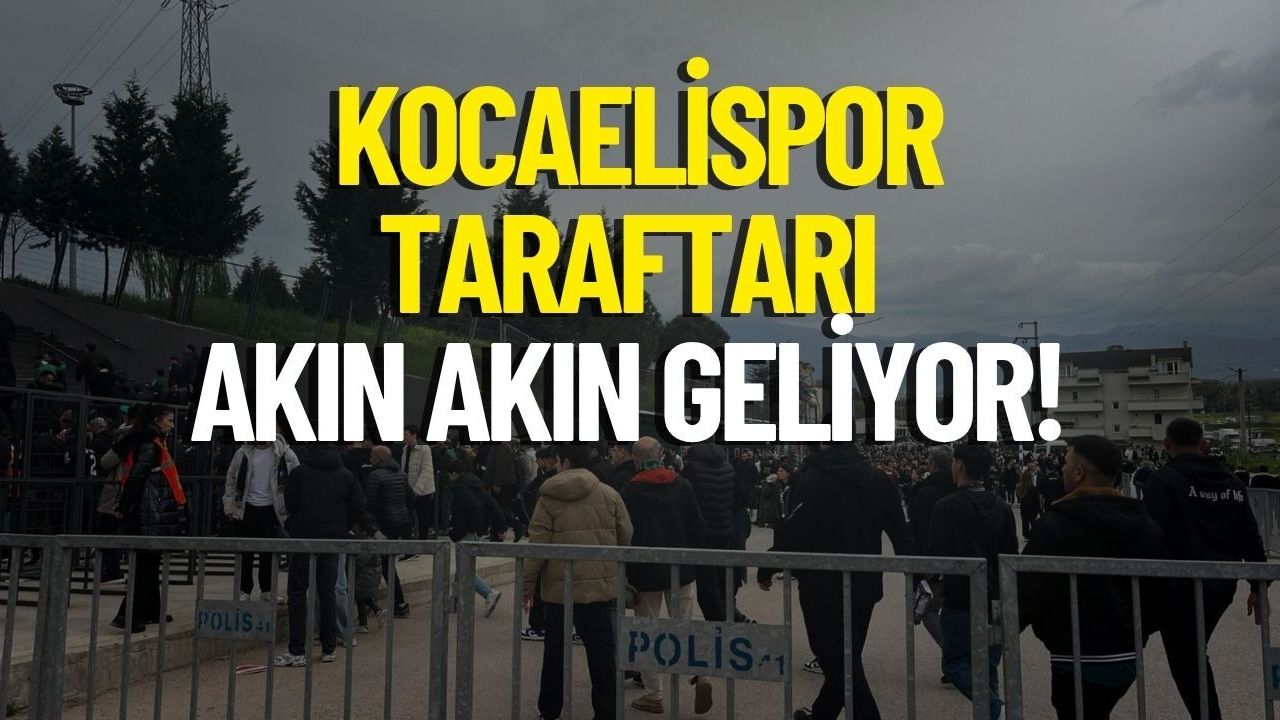 Kocaelispor Taraftarı Akın Akın Geliyor!