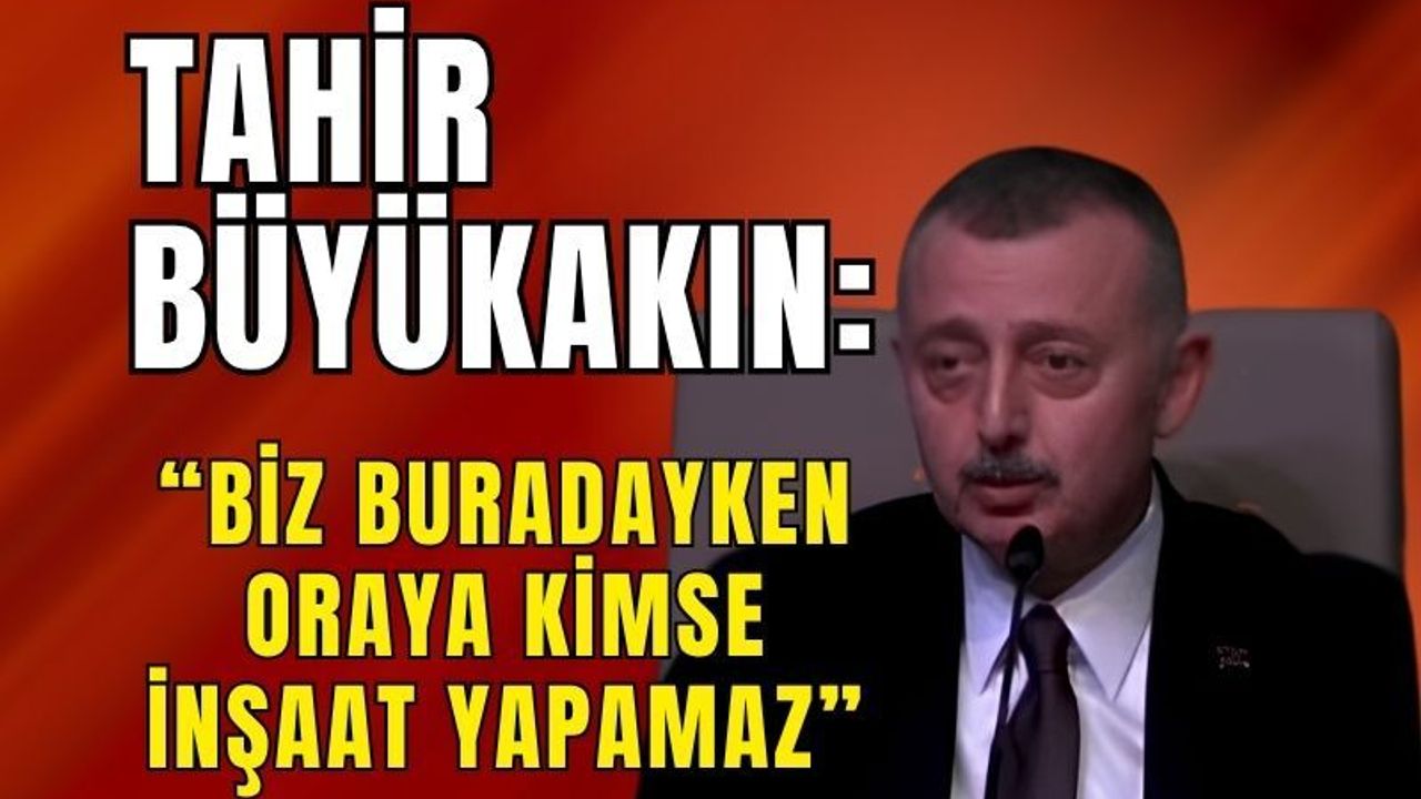 Başkan Büyükakın’dan Körfez İhalesi İçin Net Cevap