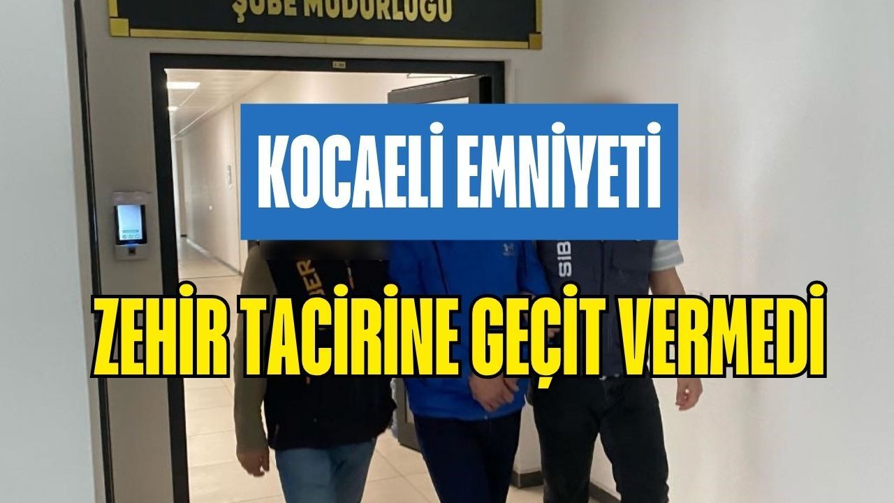Kocaeli’de Zehir Tacirine Şafak Baskını