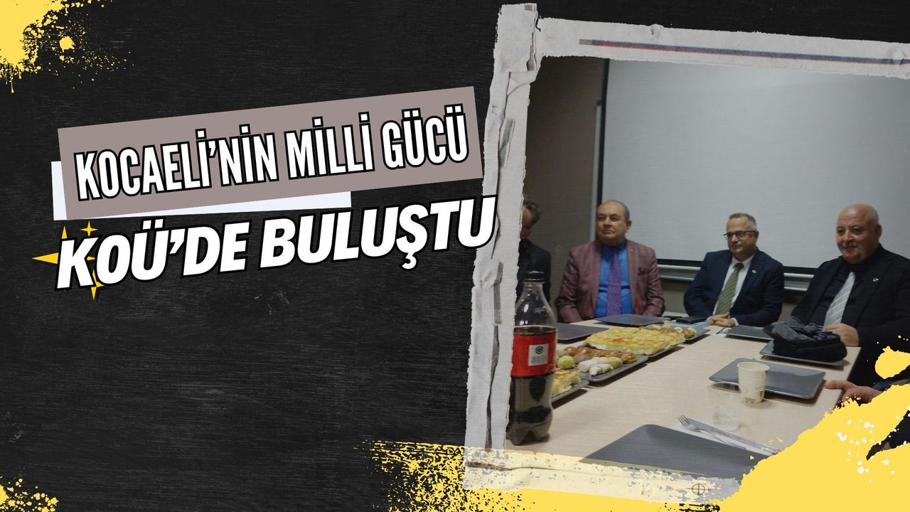 Kocaeli’nin Milli Gücü KOÜ’de Buluştu: Hedef 1000'lerce Genç