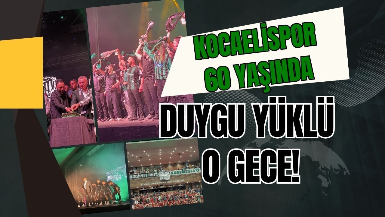 Efsane Forma Sahnede, Gözyaşları Sel Oldu: Kocaelispor’un 60. Yaşında Tarihi Buluşma