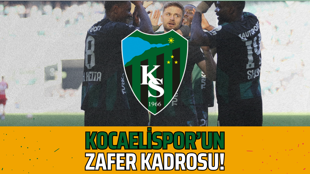 Körfez'in Başakşehir Planı Hazır! İşte Kocaelispor'un Muhtemel 11'i