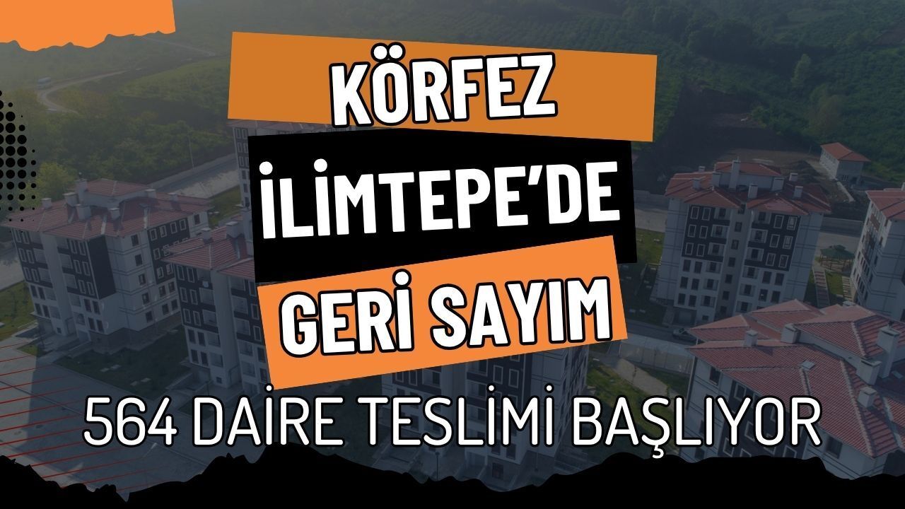Körfez TOKİ’de Sosyal Konut Heyecanı: 564 Daire Bugünden İtibaren Teslim Ediliyor