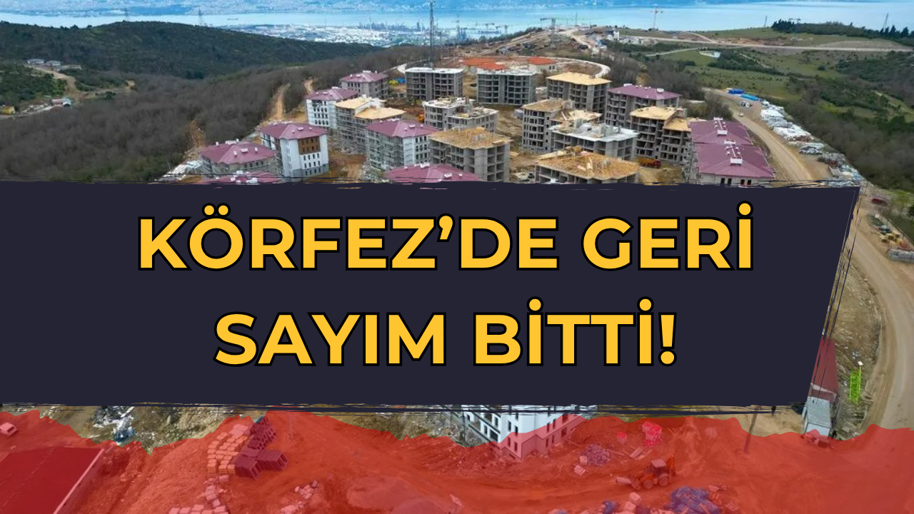 Müjde Geldi! Körfez İlimtepe TOKİ Konutları Anahtar Teslim Tarihi Belli Oldu