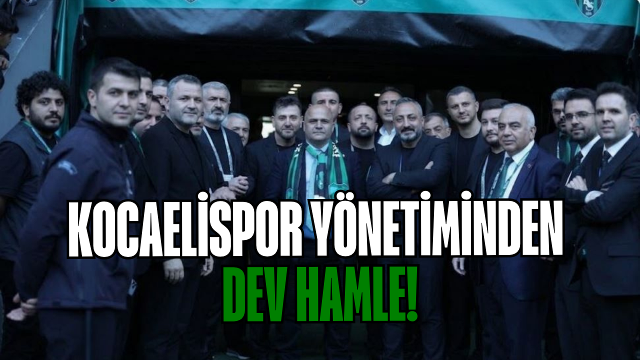 Kocaelispor Yönetiminden Tarihi Karar: Protokol Değil,Tribündeyiz!