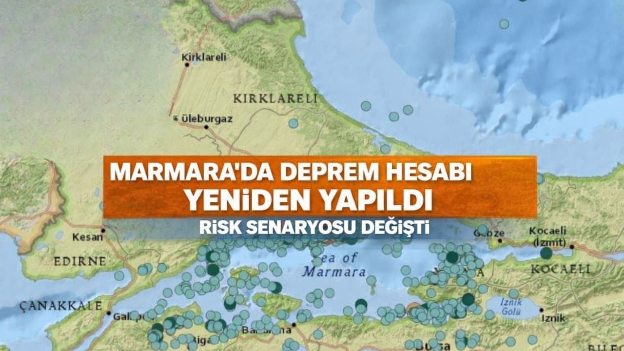 Marmara Fay Hattında Deprem Senaryosu Değişti: Kayma Hızı Yeniden Hesaplandı
