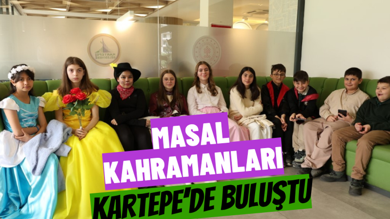 Masal Kahramanları Kartepe'de Buluştu