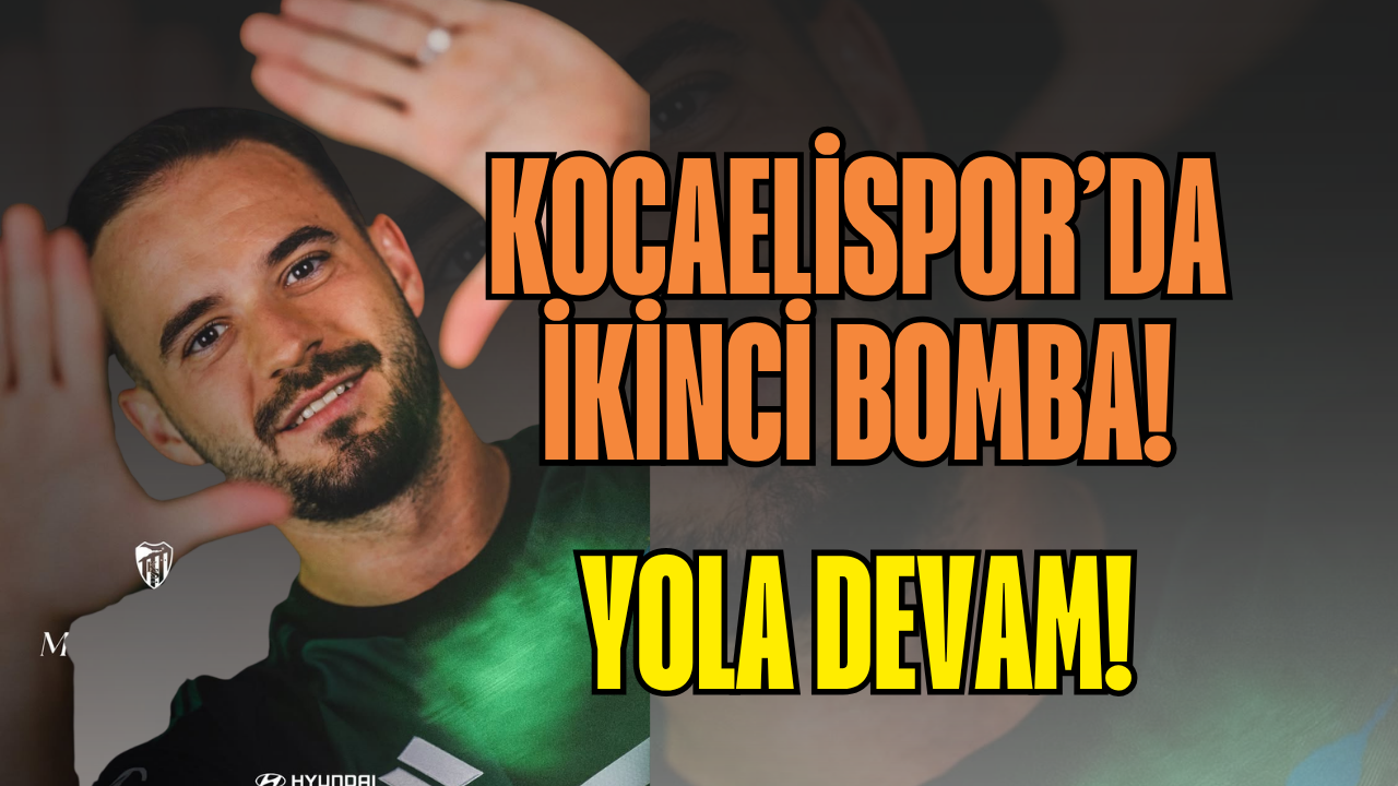 Kocaelispor'da İç Transferde İkinci Bomba! Muharrem Cinan ile Yola Devam Kararı