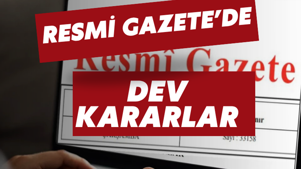 Resmî Gazete’de Devrim Gibi Kararlar: Akademide Su Yönetimi ve Eğitim Sistemi Sil Baştan!
