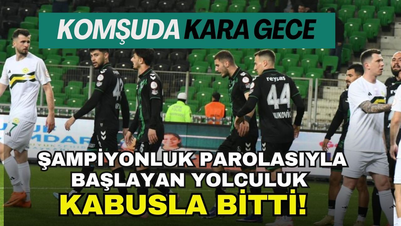 Sakarya’da Büyük Çöküş: Hayaller Süper Lig Gerçekler 2. Lig