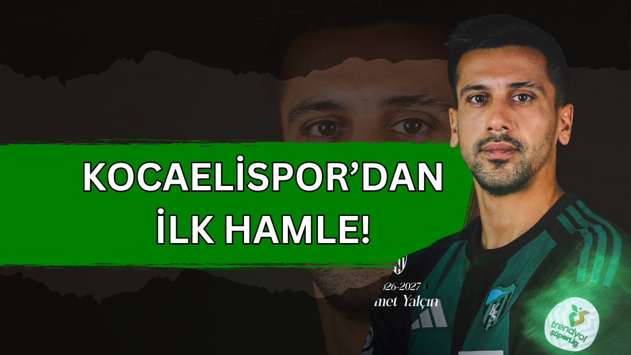 Kocaelispor’da Samet Yalçın Zirvesi: Sözleşme 2027’ye Uzatıldı