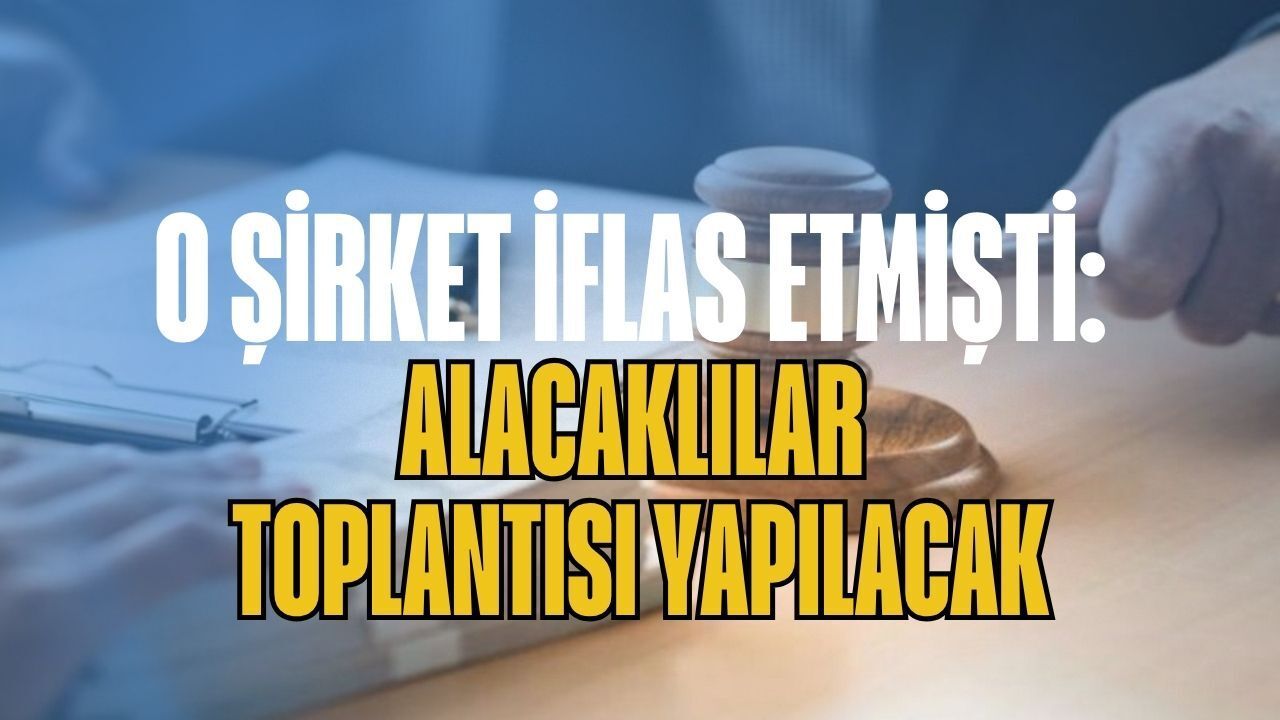 Kocaeli'de O Şirket İflas Etmişti: Alacaklılar Toplantısı Yapılacak