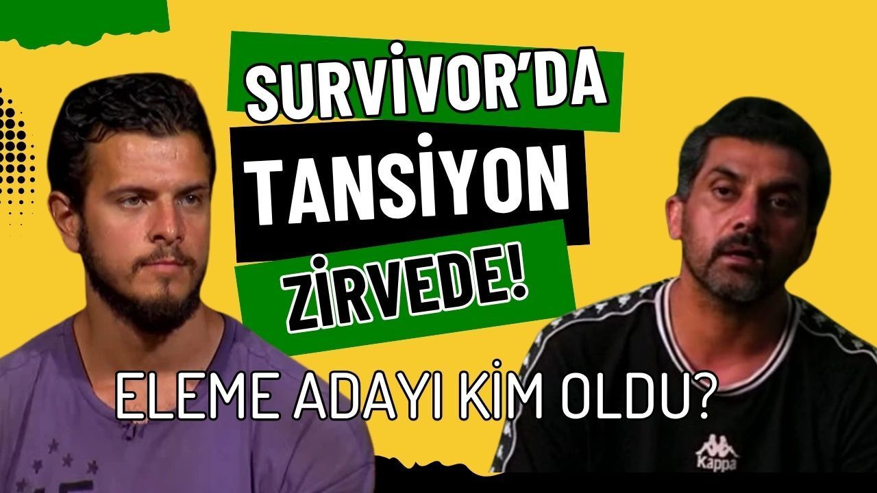 Survivor’da Tansiyon Zirvede! 14 Nisan Haftanın 2. Eleme Adayı Kim Oldu?