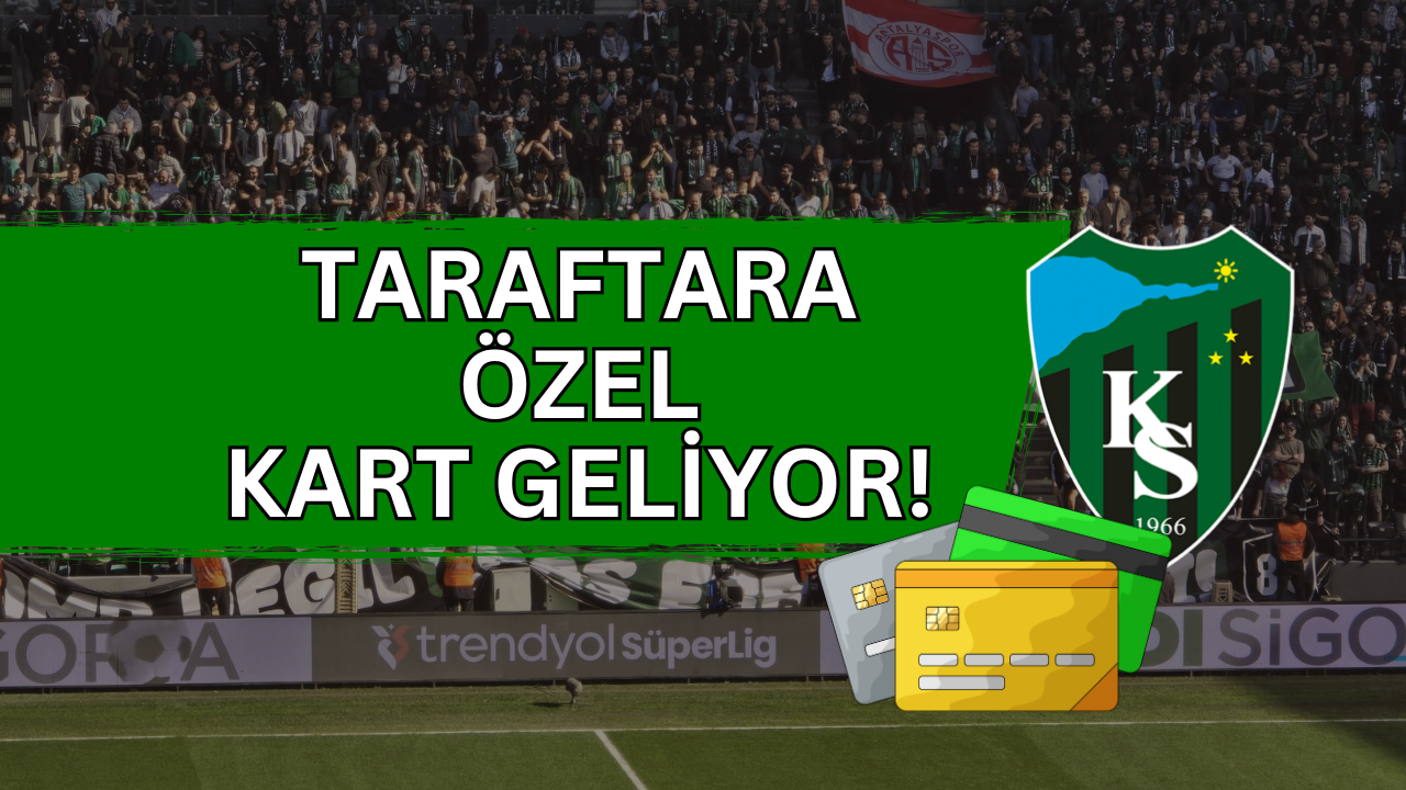 Kocaelispor’dan Finansal Devrim! Taraftara Özel Banka Kartı Geliyor