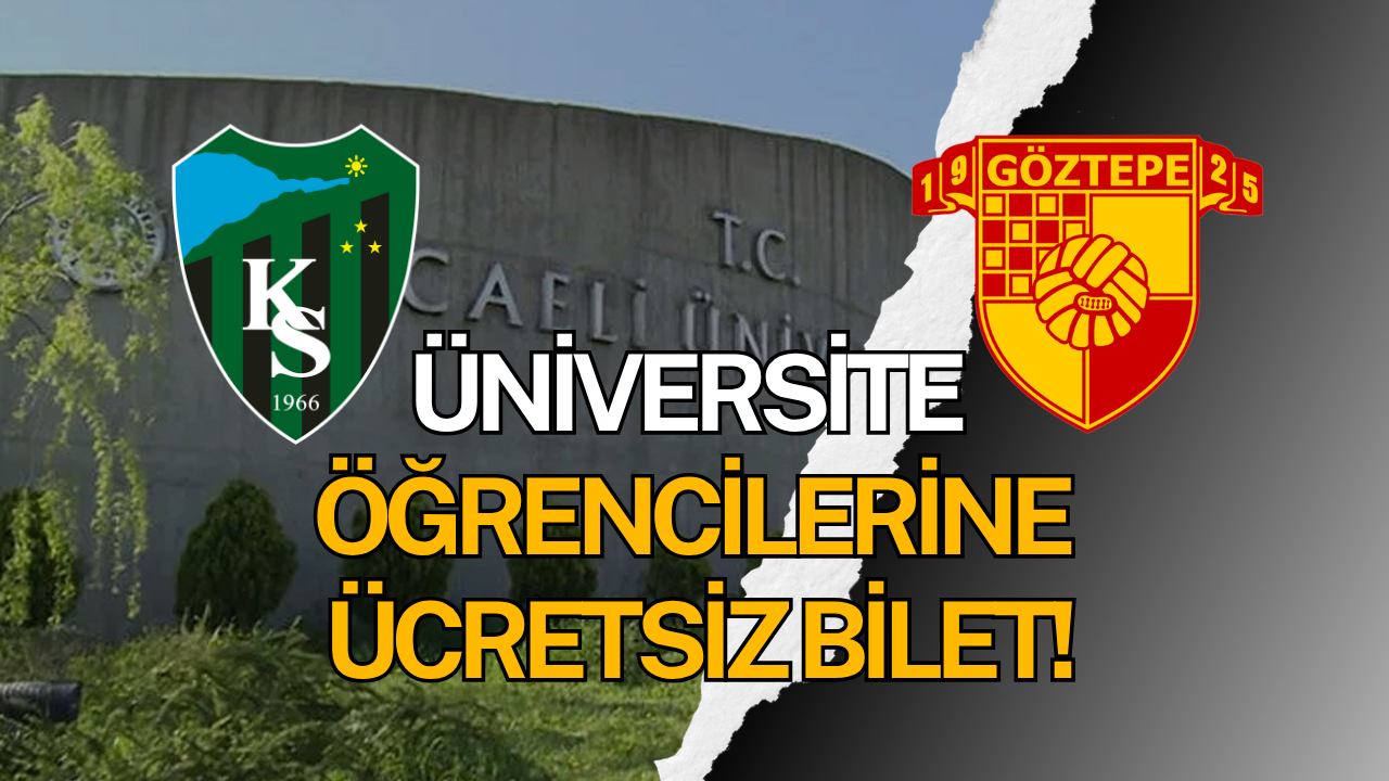 Kocaelispor-Göztepe Maçı Ücretsiz Bilet Başvurusu Başladı! İşte Şartlar
