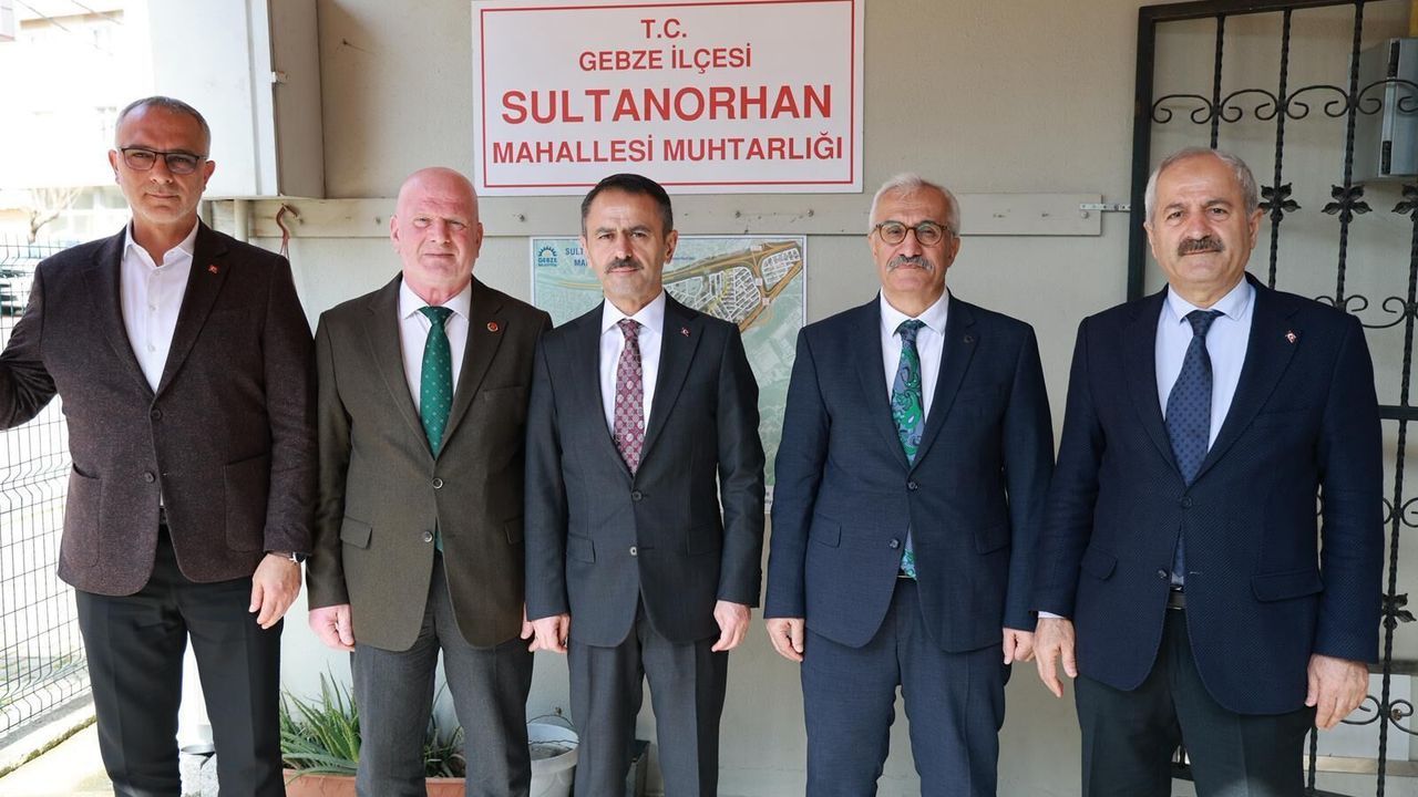 Gebze'de Sultanorhan Mahallesi’nin İhtiyaçları Masaya Yatırıldı: Vali Aktaş Sahada