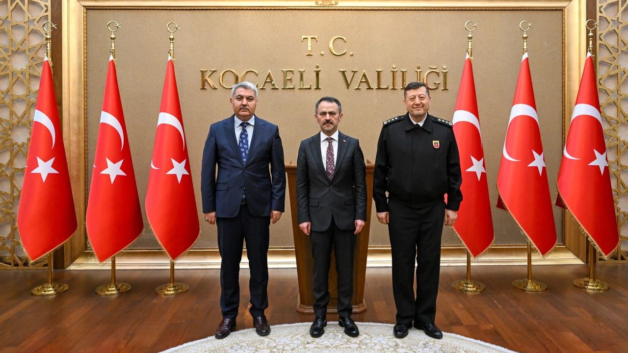 Yalova İl Emniyet ve Jandarma Komutanı’ndan Vali Aktaş’a Ziyaret
