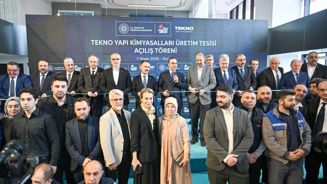 Tekno Yapı Kimyasalları 5. Üretim Tesisi açıldı