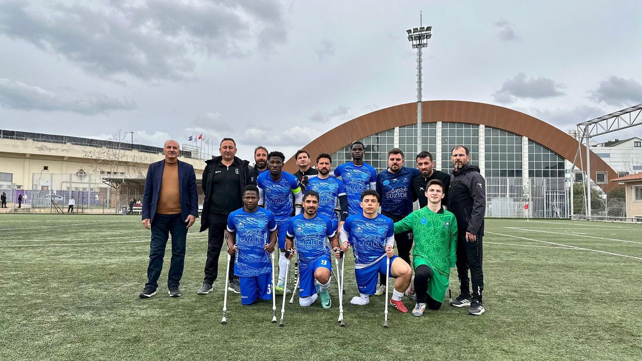 Gebze’de Zafer Çığlıkları Ampute Futbolunda İzmir’e Geçit Yok
