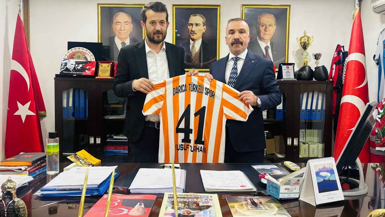 Dilovası’nda Spor Zirvesi: Darıca Türkeli Spor Kulübü Teşkilatla Buluştu