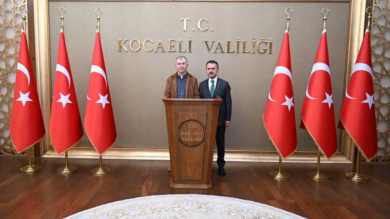 Vali-Mülkiye Başmüfettişi Yılmaz Doruk’tan Vali İlhami Aktaş’a Nezaket Ziyareti