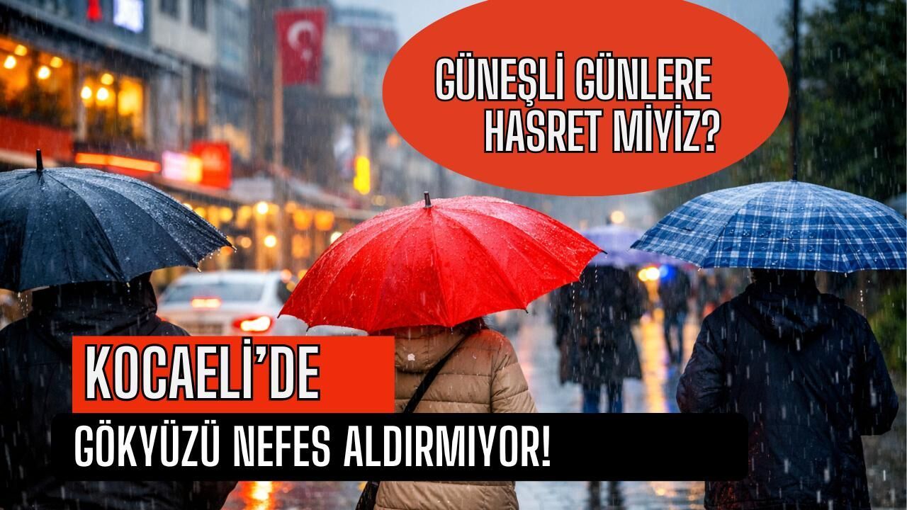 Kocaeli’de Gökyüzü Nefes Aldırmıyor: Gün Boyu "Sabit" Soğuk ve Yüksek Nem!