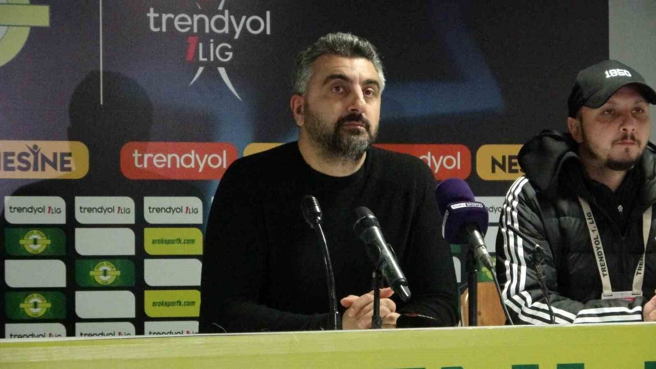 Sinan Kaloğlu: 'Amacımız play-off'lardan Süper Lig'e çıkmak'