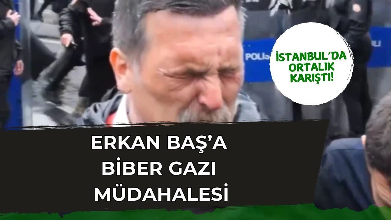 İstanbul’da 1 Mayıs Gerilimi: Erkan Baş Biber Gazı Müdahalesinin Ortasında Kaldı