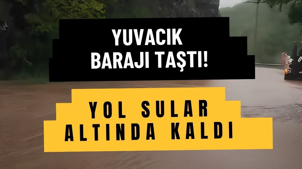 Başiskele Yuvacık Barajı Taştı!