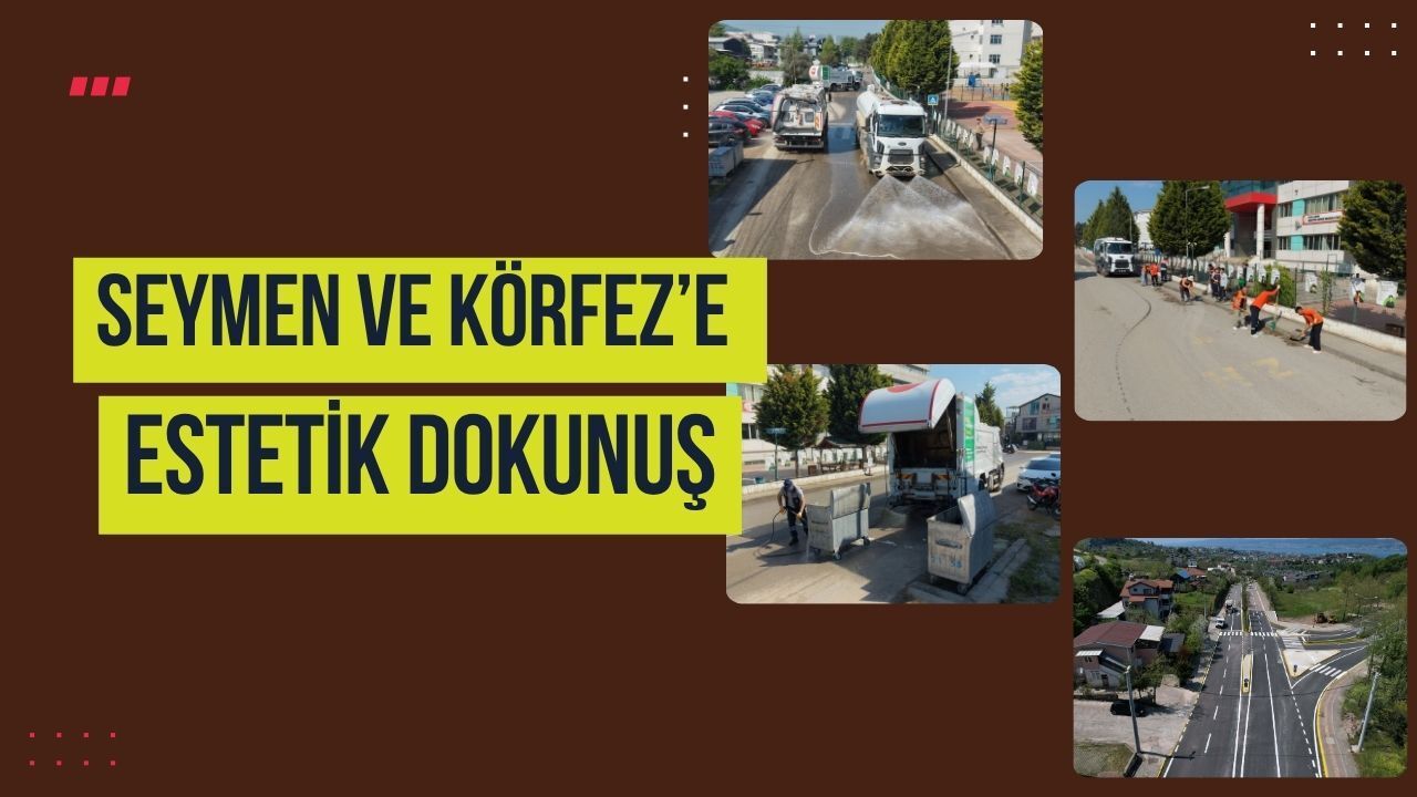 Seymen ve Körfez’e Estetik Dokunuş: Cadde ve Sokaklarda Temizliğin Yanı Sıra Asfalt Uygulamaları Da Gerçekleştiriliyor