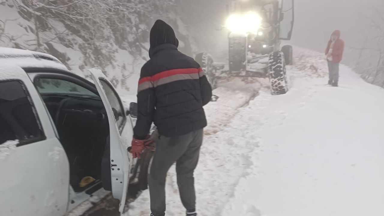 Kartepe’de Mahsur Kalan Kampçılar Kurtarıldı