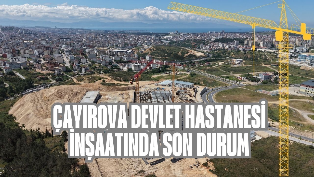 Çayırova Devlet Hastanesi İnşaatında Son Durum: Deprem İzolatörleri Yerleştirildi!