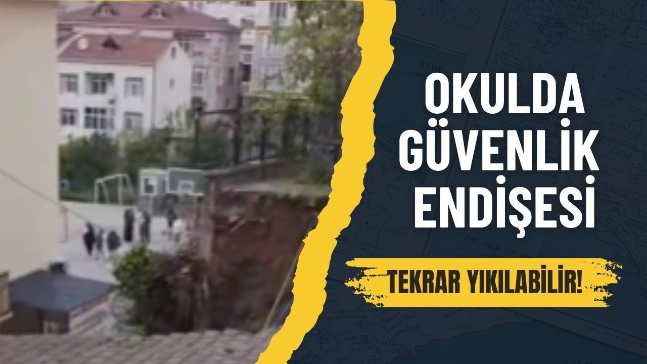 İstinat Duvarı Okula Yıkılmıştı: Tekrar Yıkılabilir
