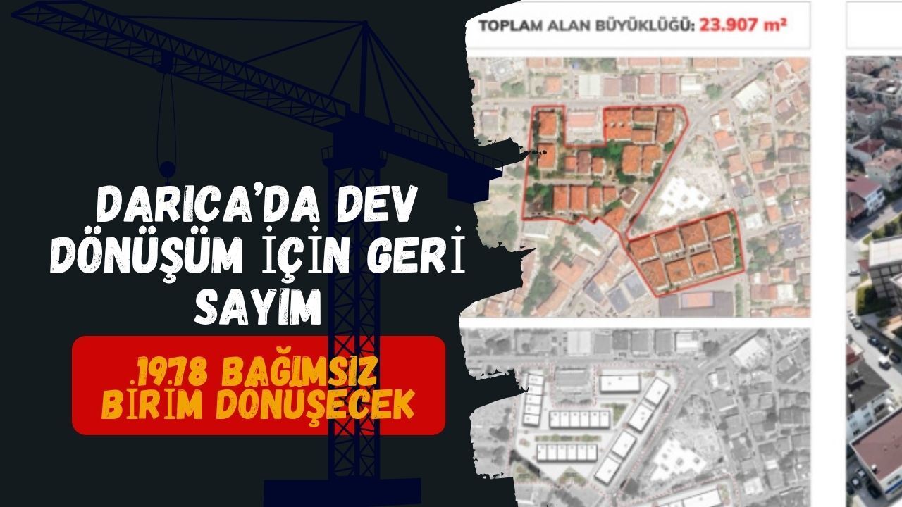 Başkan Tahir Büyükakın Hedefi Belirledi: Darıca’da Toplam 1.978 Bağımsız Birim Dönüşecek