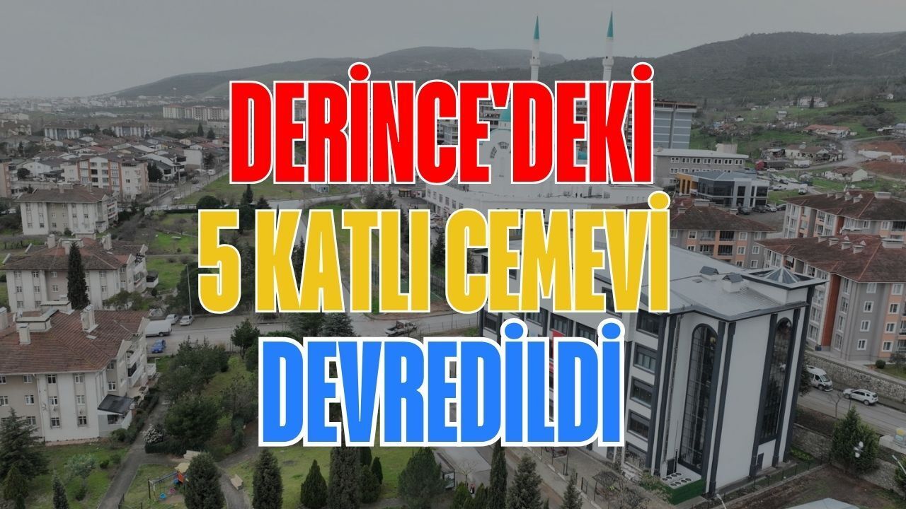 Derince'deki 5 Katlı Cemevi Devredildi