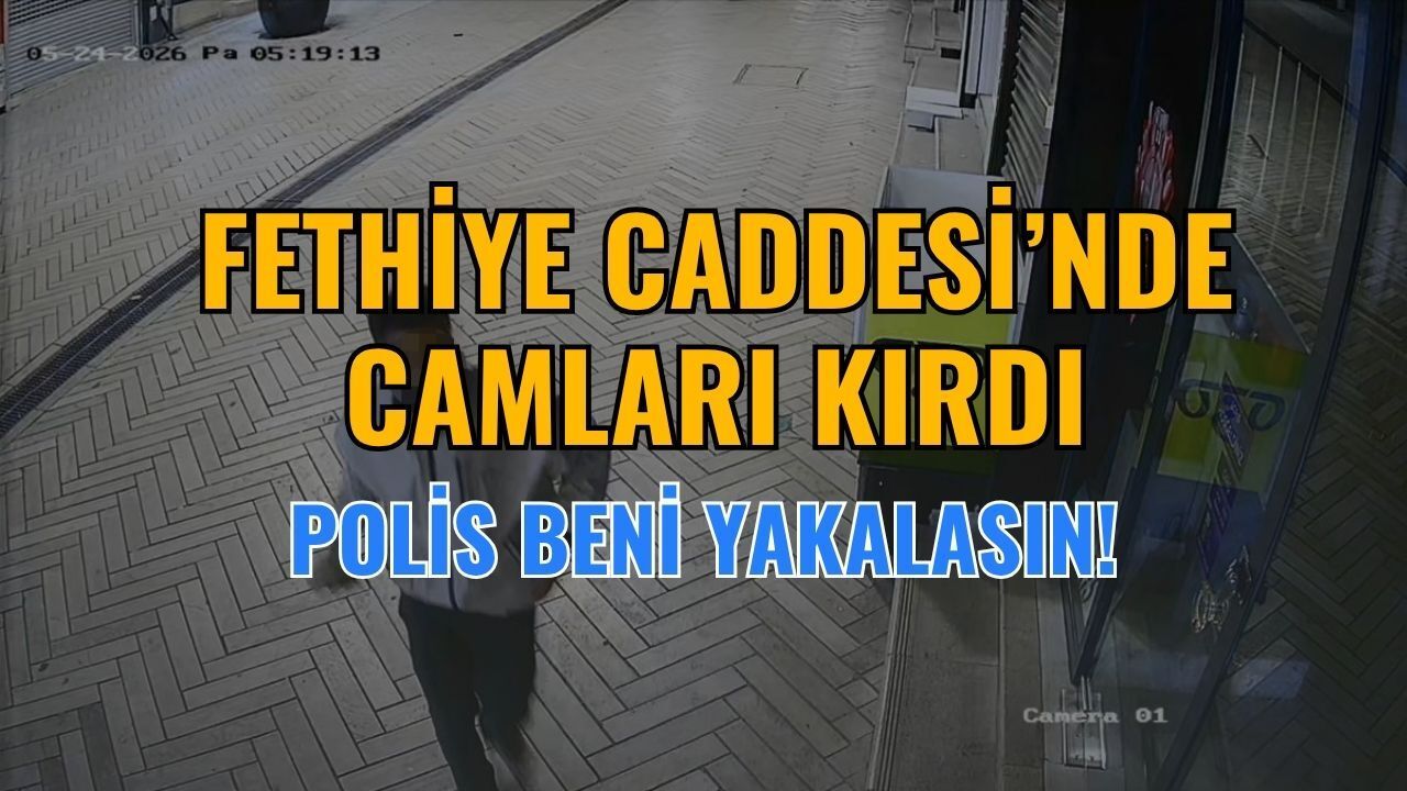 İzmit Fethiye Caddesi'nde Camları Kırdı: Polisi Arayın Beni Yakalasınlar!