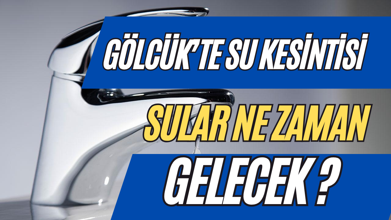 Gölcük Ulaşlı'da Hazırlıksız Yakalayan Su Şoku! İşte Kesinti Saatleri